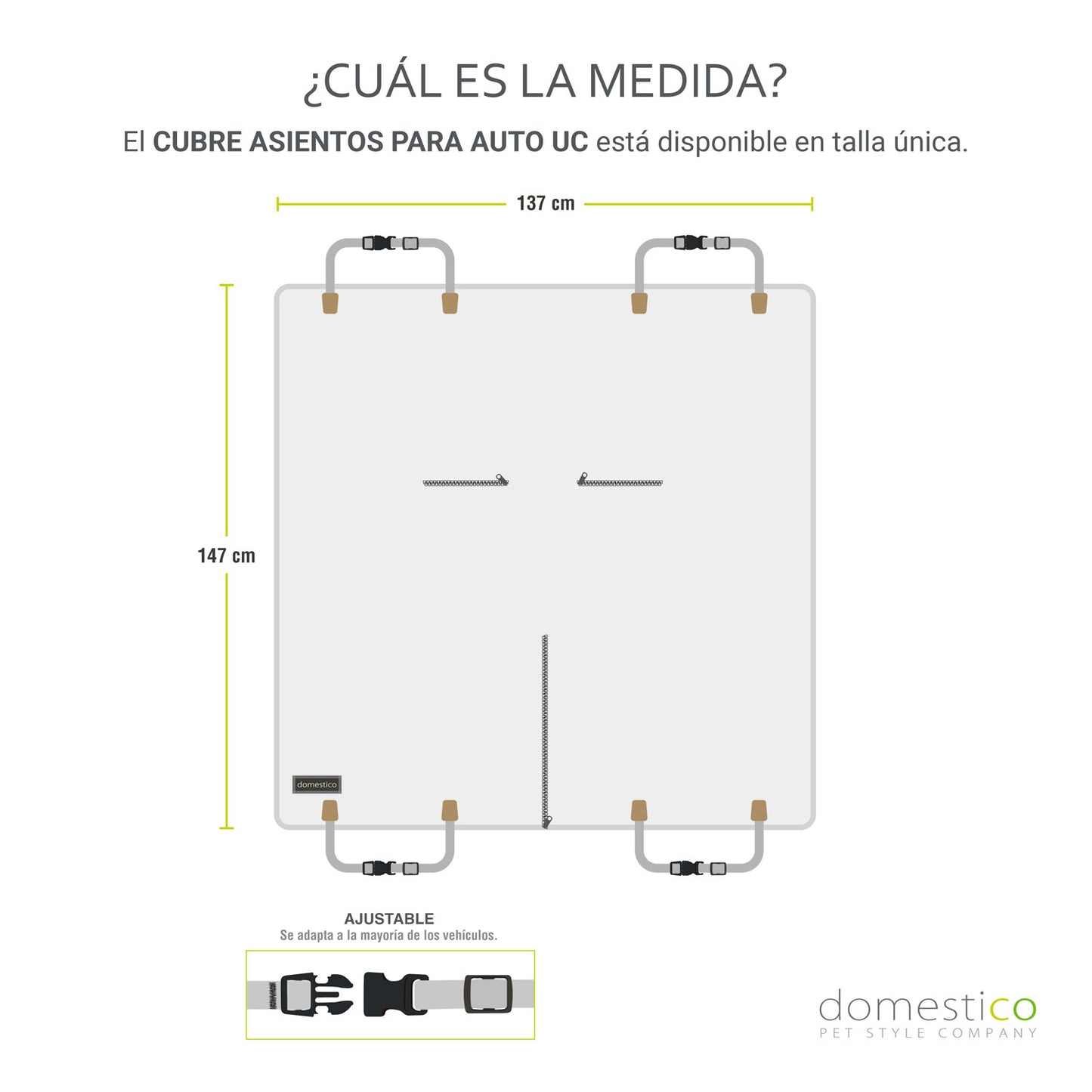Cubre Asientos para Auto Universidad Católica